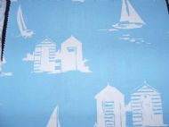 Beach Huts blue